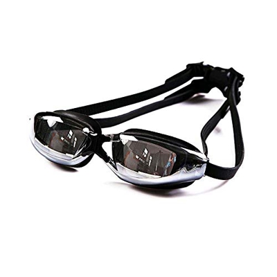 OMIAJE No-Logo Gafas de natación Gafas de natación Ajustables antifog UVA Protección de Gafas de natación for Hombres Adultos Unisex Mujeres jóvenes n