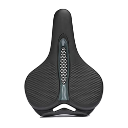 SHADXW YEJIANGHUA Ajustar for una cómoda Ciclo de Gel Silla Hueca Transpirable sin Deslizamiento Absorbente MTB Asiento de Bicicleta de Carretera Cicl en oferta