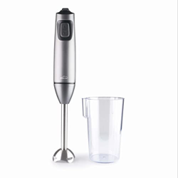 LACOR - 61668 - Batidor Eléctrico Titan Pro de 600W con Cierre Bayoneta, Contiene Función TURBO, Incluye Vaso 600ml, Medidas 8,5x6,28x39,7 cm, Grafito características