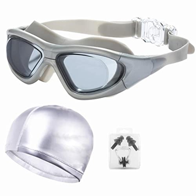 Adultos gafas de natación profesionales for hombres Mujeres Anti anti antideslizos Gafas de piscina impermeables Arena Mascaras de buceo de gafas de n