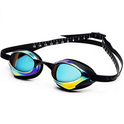 OMIAJE Gafas de natación Gafas de natación for Hombres for Mujeres Adolescentes Opciones múltiples a Prueba de Fugas Anti-Fog (Color: a) zhengyali (Co precio