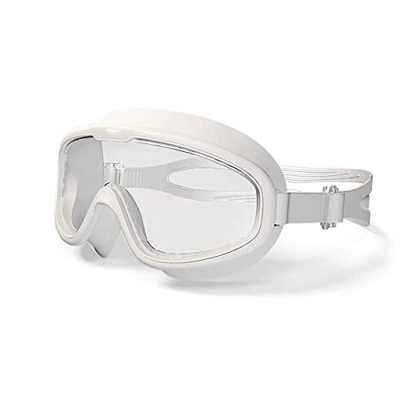 OMIAJE Gafas de natación for Adultos con Piezas de Nariz Intercambiables y Casos de protección y claros zhengyali