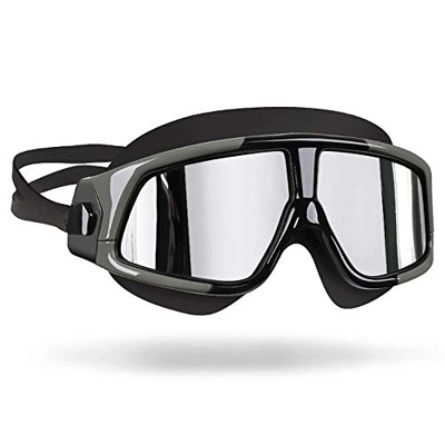 OMIAJE Gafas de natación: sin Gafas de natación con Fugas Anti Niebla UVA Protección de Gafas de natación triatlón for Hombres Adultos Mujeres jóvenes