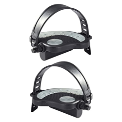 F Fityle Pedales de estática con Correas - Pedales de estática para de Ejercicio en Interiores, de, Husillo Corto de 9/16 precio