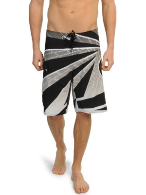 Volcom – Bañador para hombre, negro, 34