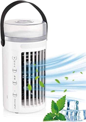 XMING Mini acondicionador de Aire Personal, Ventilador de Aire Acondicionado 4 en 1, purificador de refrigerador evaporativo, humidificador con USB precio