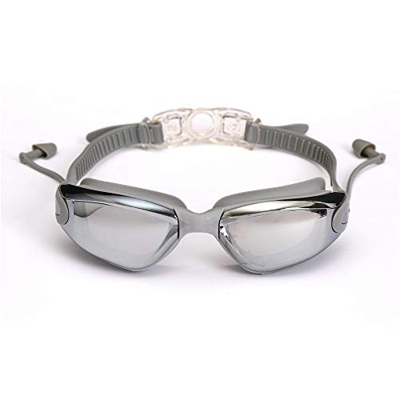 OMIAJE No-Logo Gafas de natación Gafas de natación Ajustables antifog UVA Protección de Gafas de natación for Hombres Adultos Unisex Mujeres jóvenes n