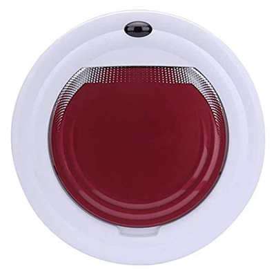 ZUKKY Robot Aspirumeer Slim 6cm Mini Automático Hogar Inteligente aspiradora, Rojo CLWQR