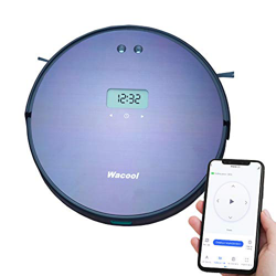 ZUKKY Aspirador robótico con Potencia de succión de 1500 PA, Control de aplicación Wi-Fi Conectado, autocarga, Robot de Limpieza for Pelo de Mascotas, en oferta