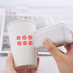 Impresora De Mano, Mini Máquina De Impresión De Etiquetas Personalizadas De Ropa Pequeña Y Portátil, Patrón De Personalización De Aplicaciones Autónom en oferta