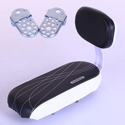 GUDPIG Cojín para Asiento Trasero de Bicicleta,Asiento Trasero de Bicicleta de montaña,Asiento Trasero para niños,cojín para Asiento Trasero,Incluye c precio