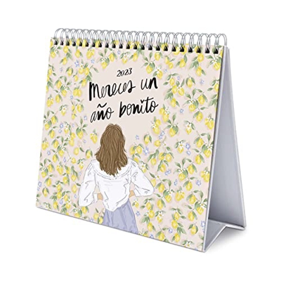 Grupo Erik Calendario escritorio Deluxe Ana Marín 2023 - Calendario 2023 sobremesa con certificado FSC - Calendario en español - Licencia oficial, CS2
