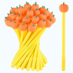 MIAHART 30 bolígrafos de calabaza para el día de Acción de Gracias de Halloween a granel, bonitos bolígrafos de escritura negros Kawaii, bolígrafos pa en oferta
