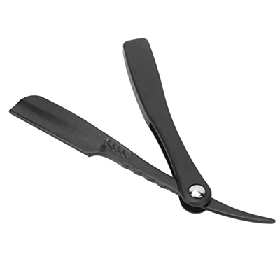 Soporte de Cuchilla para Recortadora de Barba, Soporte de Cuchilla para Recortadora de Barba Manual Fija de Grabado Vintage para Uso DoméStico de Pelu