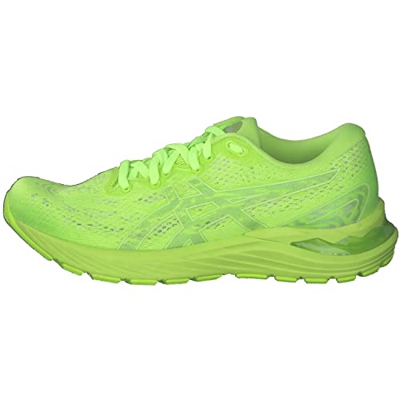 Asics Gel-Cumulus 23, Running Shoe Mujer, Lite-Show/Hazard Green, 39 EU