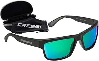 Cressi Ipanema Gafas de Sol, Unisex Adulto, Gris/Verde, Talla Única
