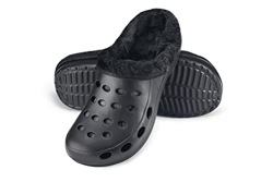 ESTRO Zapatillas Casa Mujer Invierno - Zuecos Hombre Invierno Zuecos de Goma Mujer Zuecos Mujer Invierno Zuecos Casa Mujer Invierno A01 (40, Negro) en oferta