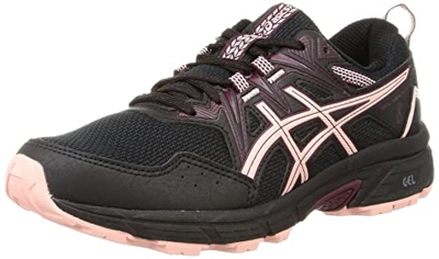 ASICS Gel-Venture 8, Sneaker Mujer, Black/Frosted Rose, 40 EU