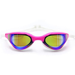 OMIAJE Profesional Gafas de natación Competición de fotajamiento Gafas de natación Anti-Fog Match Gasas de natación Impermeable UVA Protección (Color: características