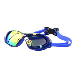 OMIAJE Gafas de natación de Marco Grande cubas de natación con natación UVA Protección de Gafas de natación Profesionales (Color: B Tamaño: Un tamaño) precio