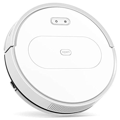 ZUKKY Robot Aspirum Cleaner, 1800PA Strong Suction, autopración, Tanque de Agua, detección de caídas Robot aspiradora, Utilizada for Pisos Duros, Mant