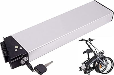 stdpcxz Paquete De Batería Ebike 48V 8Ah 10.4Ah 12Ah 14Ah Batería De Litio De Bicicleta Eléctrica Incorporada Plegable para 1200W 1000W 800W 750W 500W