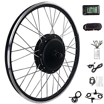 Para Kit De ConversióN De Rueda Trasera De Cassette,Kit De ConversióN De Bicicleta EléCtrica 20/24/26/27.5/28/29/700C Pulgadas,Kit De ConversióN De Bi