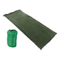 Boxwizard Saco de Dormir de Lana Saco de Dormir Cálido de Viaje Portátil para Adultos Acampar Al Aire Libre Senderismo Escalada(Verde) en oferta