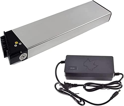 stdpcxz Paquete De Batería Ebike 48V 10.4Ah 12.8Ah Batería De Litio De Bicicleta Eléctrica Incorporada Plegable para Motor De Bicicleta De 1000W 800W 