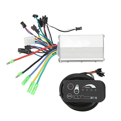 Longzhuo Controlador de Motor sin escobillas de Bicicleta eléctrica de 36V 250W 350W, con Panel 810LED para modificación de Bicicleta