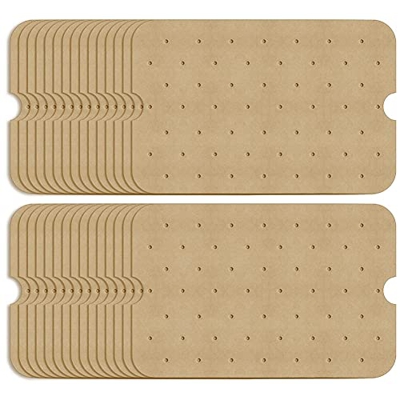 Melitt Revestimiento de Papel de Pergamino para Freidora de Aire con Orificio de Aire para Freidora de Aire Ninja Foodi Smart FG551, Accesorios para F