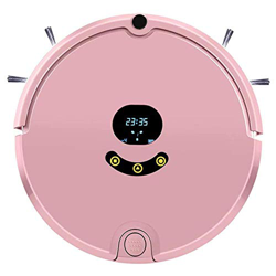 Limpiador de robots con pantalla LED, carga automática, aspiradora de robot de detección anti-caída, utilizada for el cabello de mascotas, pisos duros características