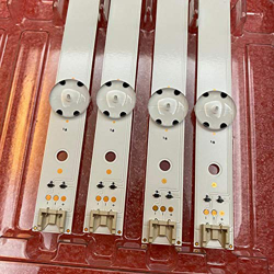 Piezas de Repuesto de TV- Equipo DIRIGIÓ Strip de luz de Fondo (8) Compatible con LG 49UH6100 49UH610V 49UH61_UHD_A B 49UH603V 49UH601V 49UH620V innot en oferta