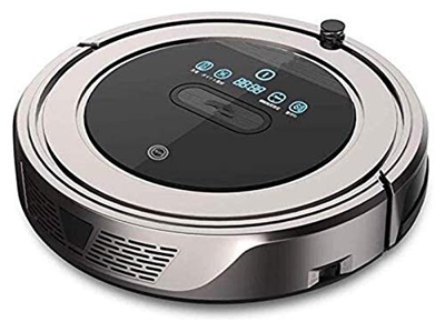 ZUKKY Robot de Limpieza de vacío Robot Robot Robot automático Inteligente Hogar Aspirador Aspirador Ultra-Thin Mute Moder Machine, Gris carbón CLWQR