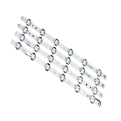 CARZE 4 PCS/Colocar LED Strip Fit for LG 49UV340C 49UJ6565 49UJ651V 49UJ670V 49UJ701V V17 49 R1 L1 Art3 2862 2863 6916L-2862A 6916L-286 Tiras de luz d en oferta