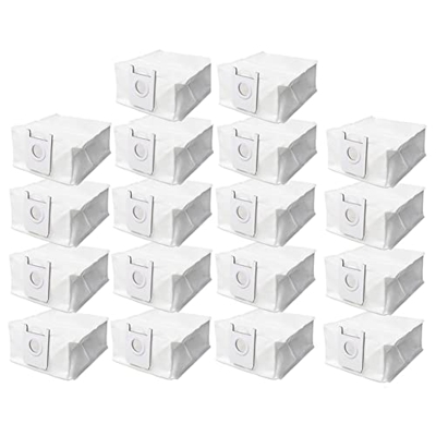 YANHUNING 18 Piezas de Repuesto de Bolsa de Polvo para Eve Plus Robot Aspirador Bolsa de Basura de Limpieza del Hogar