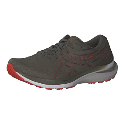 ASICS Gel-Kayano 29, Zapatillas de Running Hombre, Mantle Green Cherry Tomato, 44 EU