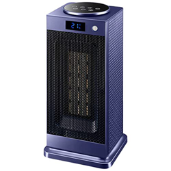 Calentador de espacio interior de torre de cerámica - calentador de piso eléctrico con 3 modos y ventilador 8w / 1350w / 2000w, ventilador oscilante d características