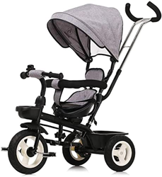 Cochecito de bebé Cochecito de bebé de 1 a 3 años de edad de 2 a 6 años de edad con 3 ruedas, parasol plegable con barra de empuje de rotación de 360  características