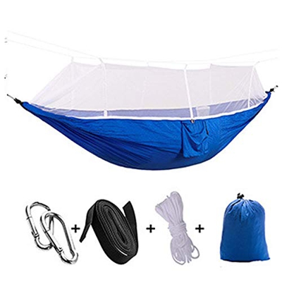 Hamacas para Acampar Hamaca Carpa Mosquitera 1-2 Personas Hamaca portátil para Acampar al Aire Libre con mosquitera Mosquitera portátil Hamaca Toldo J