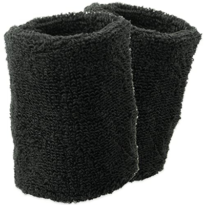 Muñequera Deportiva 2 Piezas Muñequeras Deportivas Coloridas Pulseras de Algodón Sweatband para Hombres y Mujeres Tenis Gimnasia Fútbol Baloncesto,Cor