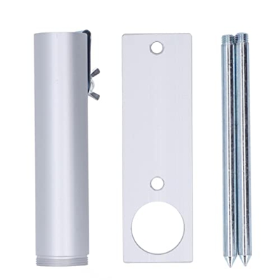 Nimomo Estaca de sombrilla de Playa Estaca de sombrilla de Playa portátil Anclaje de Arena de aleación de Aluminio Resistente para Patio de jardín al 