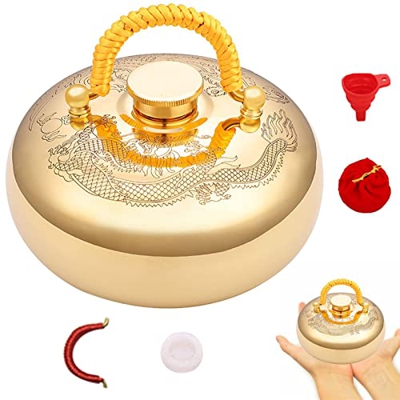 Zhihui Calentador de manos inalámbrico – Bolsa de calor para mano cuello | Calentador de manos en estilo elegante con funda suave, calentador de agua 