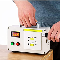 Generador De Manivela Portátil, Mini Fuente De Alimentación De Manivela De 220 V, Salida De 12 V CC, Gran Capacidad De Carga, Se Puede Utilizar Direct en oferta