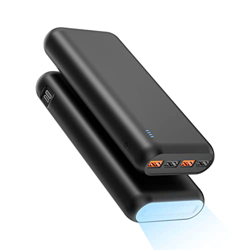 Cargador Portátil 50000mAh,4 Output & 2 Input Carga rápida Power Bank,Antorcha incorporada con Batería Externa Adecuado para Teléfonos móviles, Auricu características
