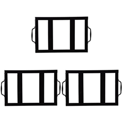 YARNOW 6 Piezas de Herramientas sin Hierro para Barbacoa Delicada para Servir a La Parrilla Utensilios para Hornear de Esmalte de Acero Duradero Sopor características