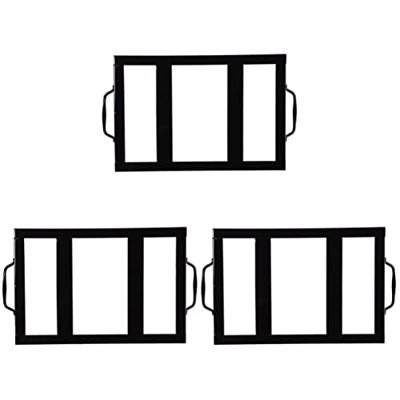 YARNOW 6 Piezas de Herramientas sin Hierro para Barbacoa Delicada para Servir a La Parrilla Utensilios para Hornear de Esmalte de Acero Duradero Sopor