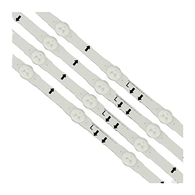 CARZE 647mm 7 LED Ajuste de la lámpara de retroiluminación for Samsung 32"TV UW3 2h4000 201 4SVS32HD 3228 Ue32j5500ak 3 2H5000 D4GE-320DC1-R2 D4GE-320