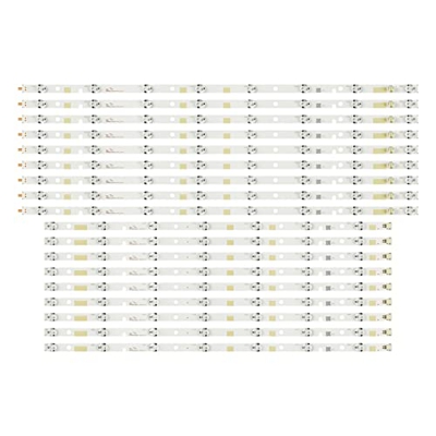 CARZE 18 PCS LED Falta de retroiluminación Adecuada for Toshiba 55L7453DB 55L7453D BZ556503 55L7453RB SVT550AA0_REV04_R-Type_130710 E306084 Tiras de l