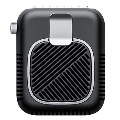 KIKAPA Ventilador de la Cintura Colgante Personal PortáTil con Recarga de 10000MAh Ventilador EléCtrico PortáTil Silencioso Aire Acondicionado de Mano